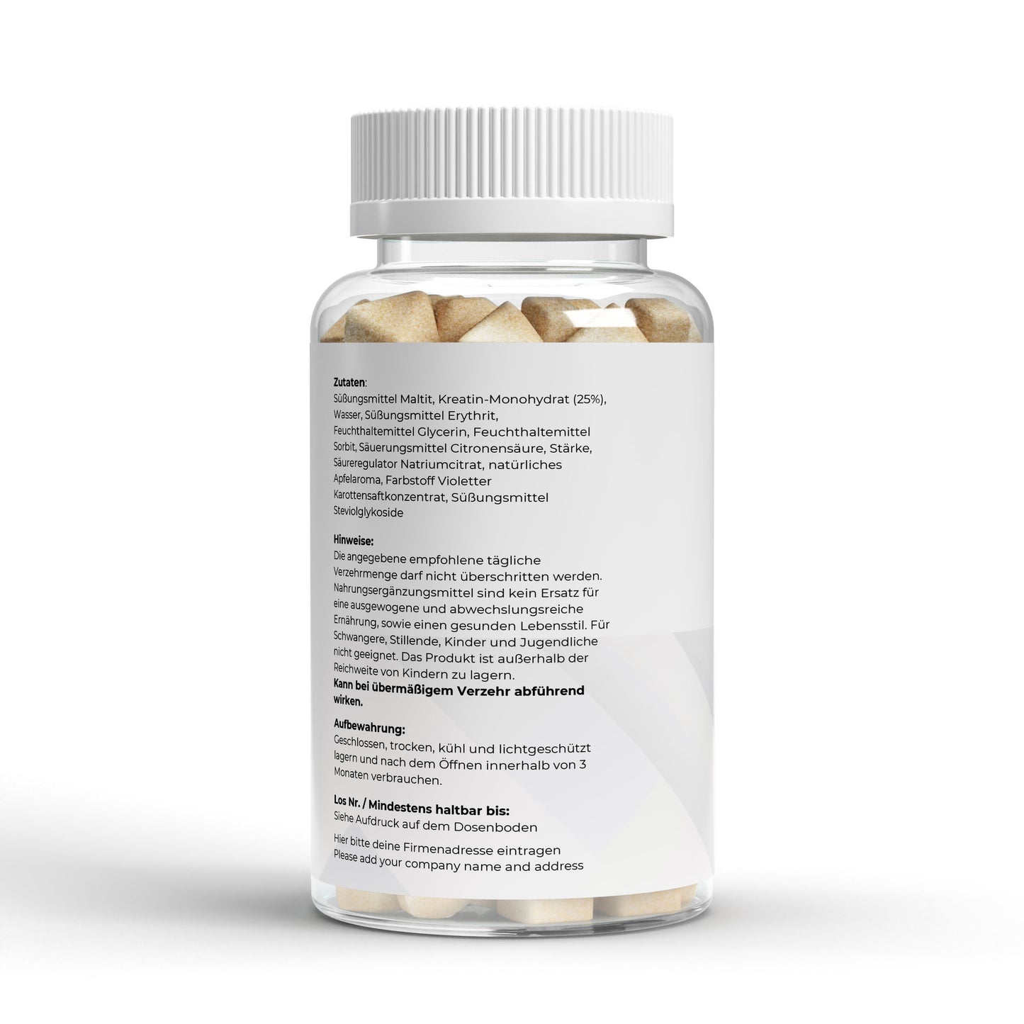 VitaNova Creatine Gummies – Sugar-Free, Vegan Performance Boost