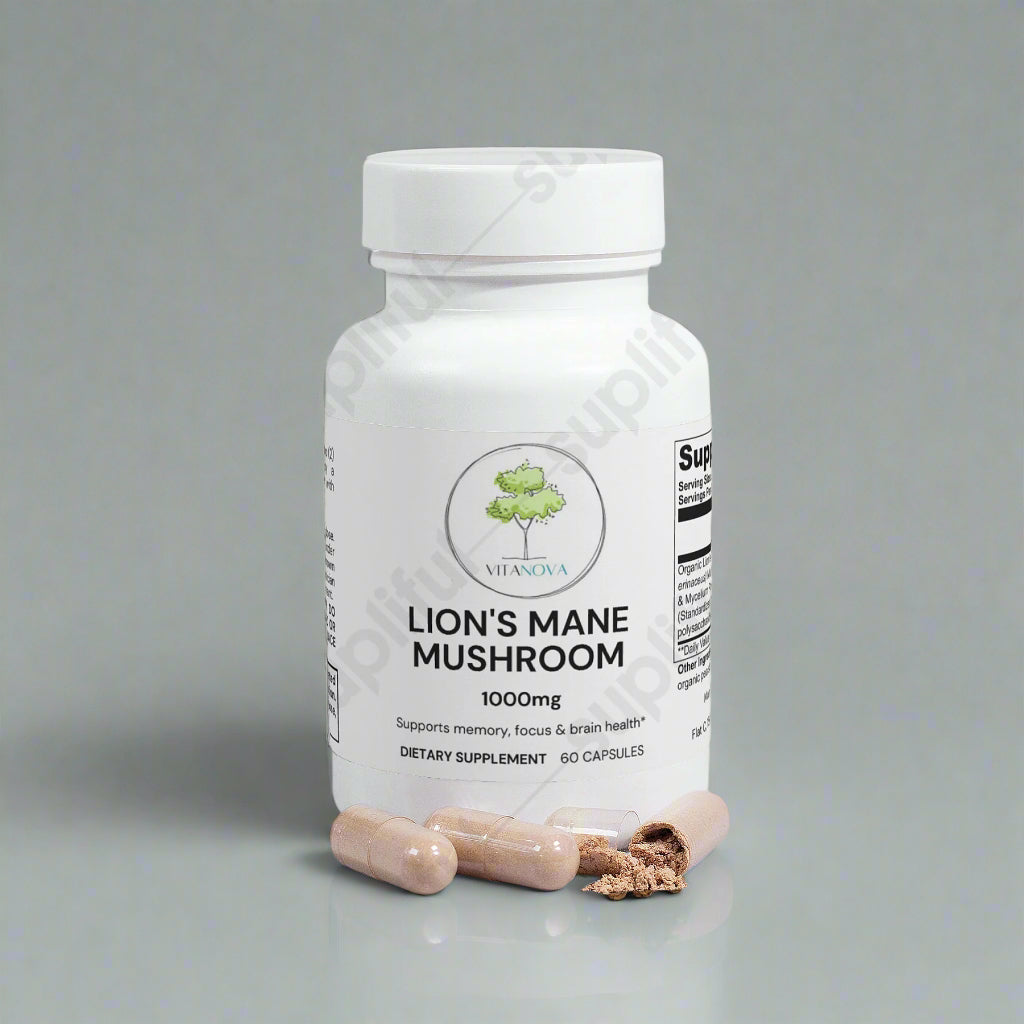 VitaNova Criniera di leone biologica - Stimolatore cognitivo naturale e antistress