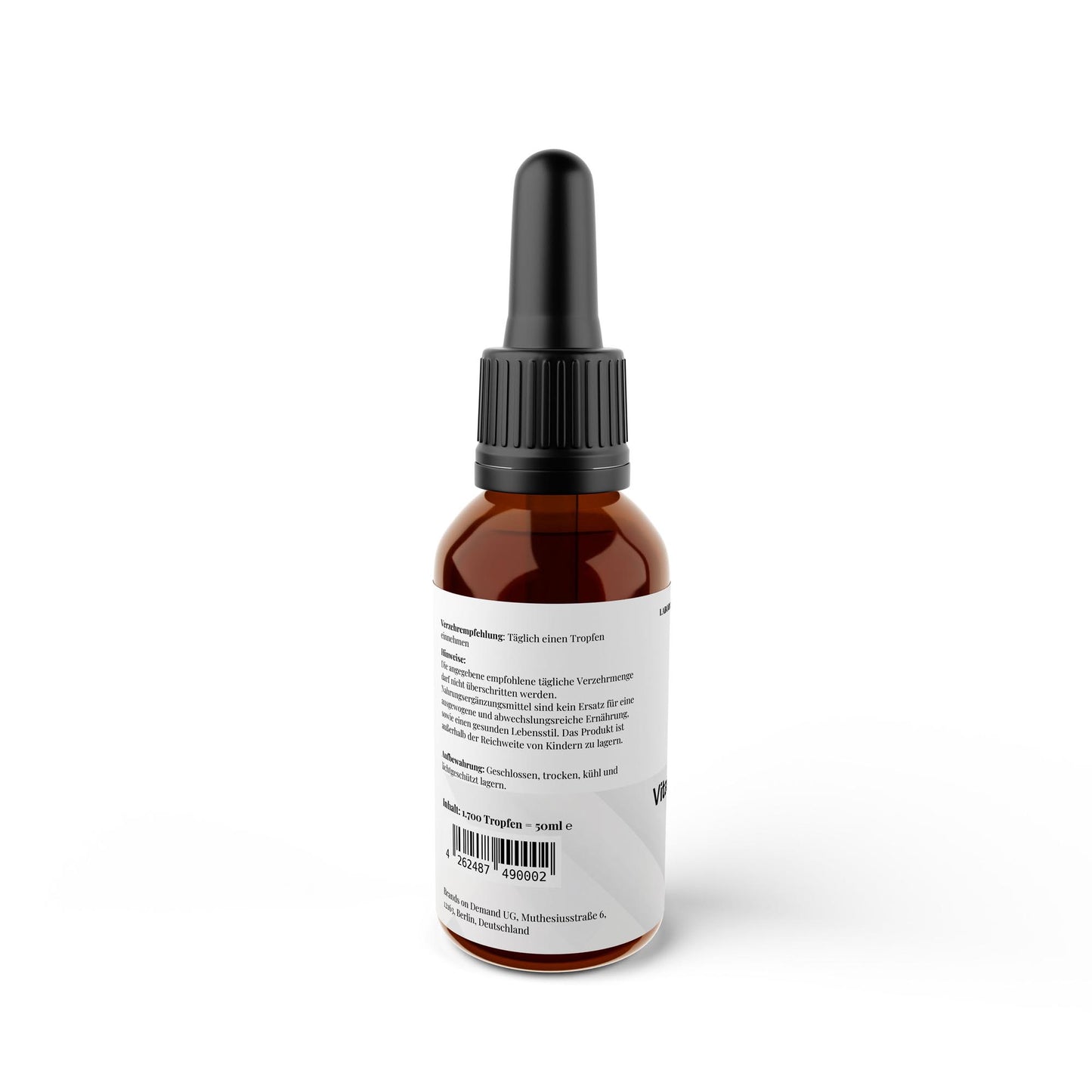 VitaNova D3+K2 Balance Drops™ – 50 ml | Premium Liquid Formula