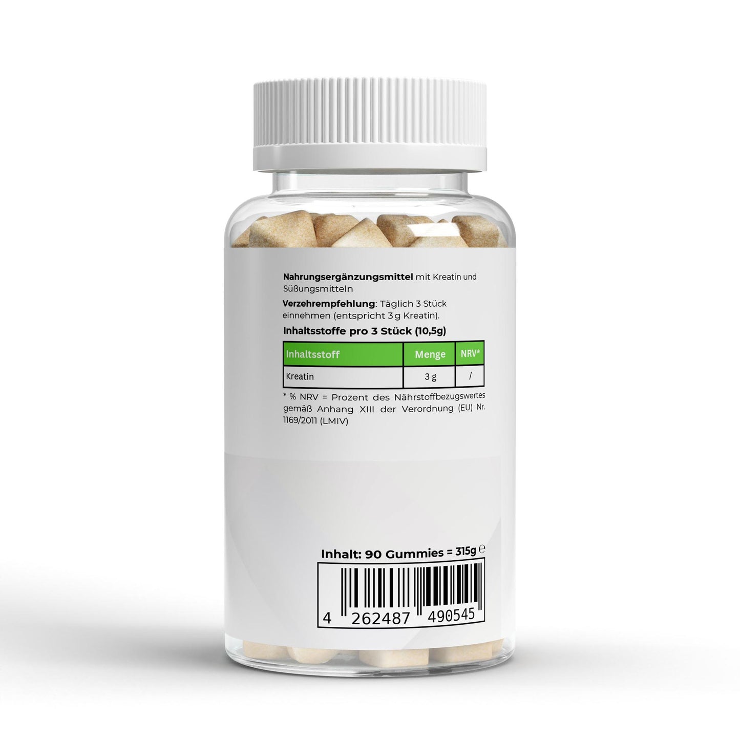 VitaNova Creatine Gummies – Sugar-Free, Vegan Performance Boost
