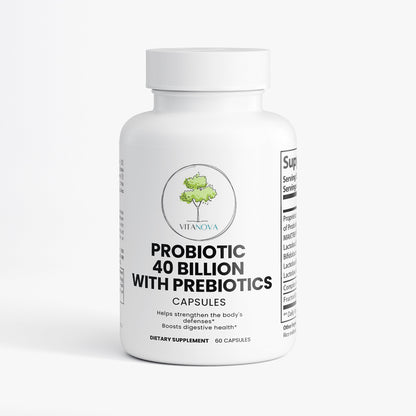 VitaBiotic 40 Billion with Prebiotics