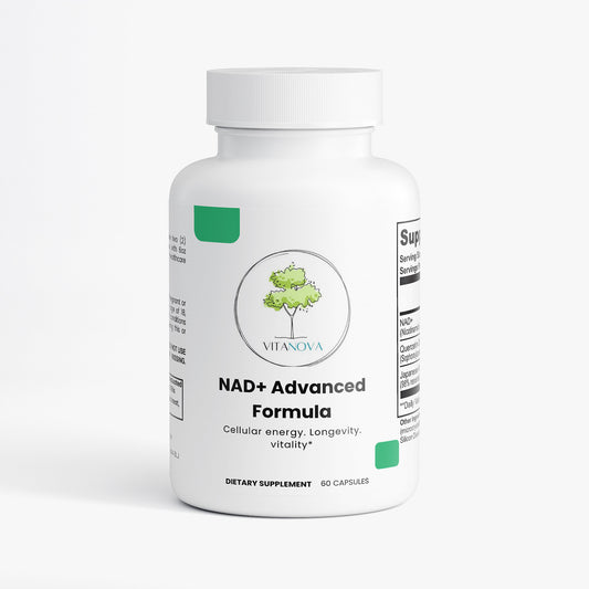 VitaNova NAD+ Supplement – 500mg | Cellular Energy &amp; Anti-Aging Support