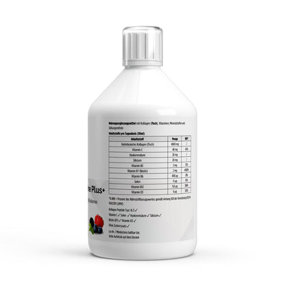 VitaNova Collagen+ Beauty Liquid – 500 ml | Advanced Collagen Formula with Vitamins & Hyaluronic Acid