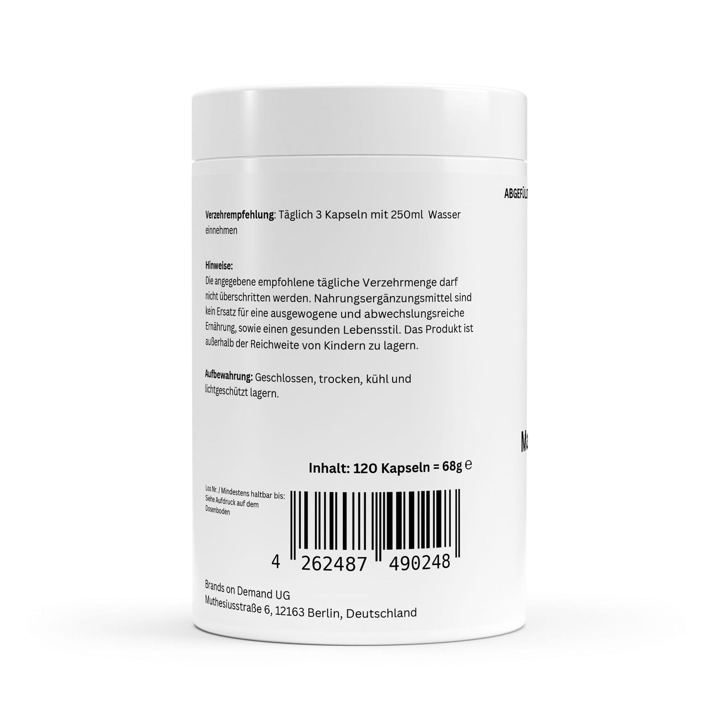 VitaNova Collagen+ Capsules – 120 Capsules | Hydrolyzed Collagen Type I & III